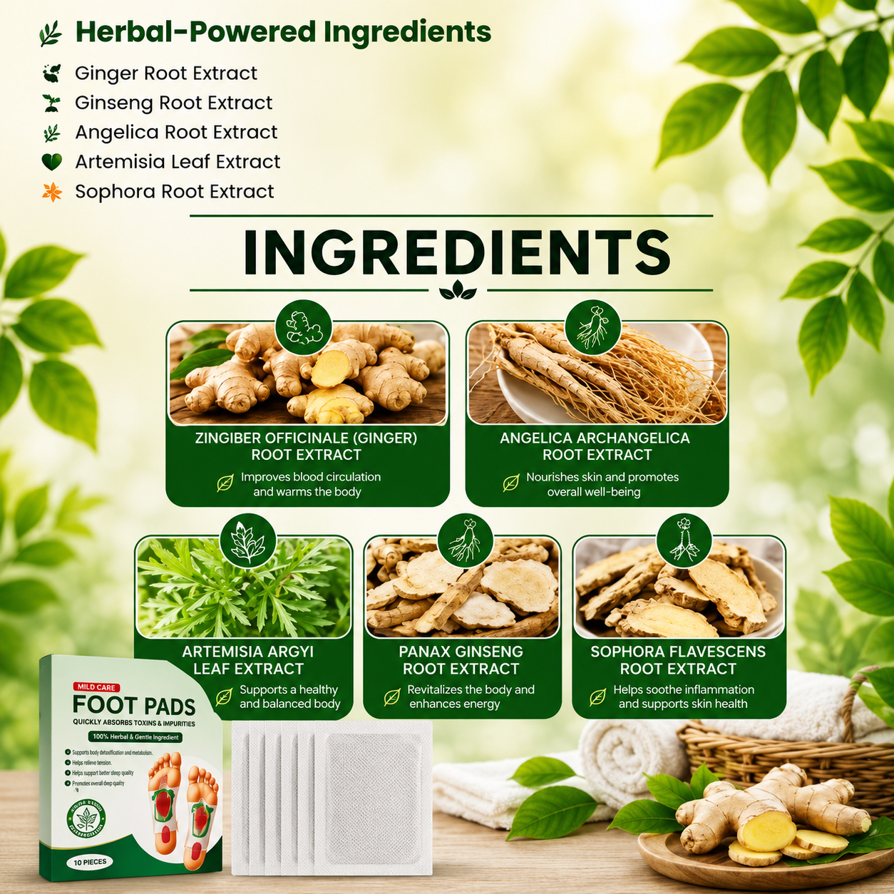 DETOX FOOT PAD (BUY1 GET 1)